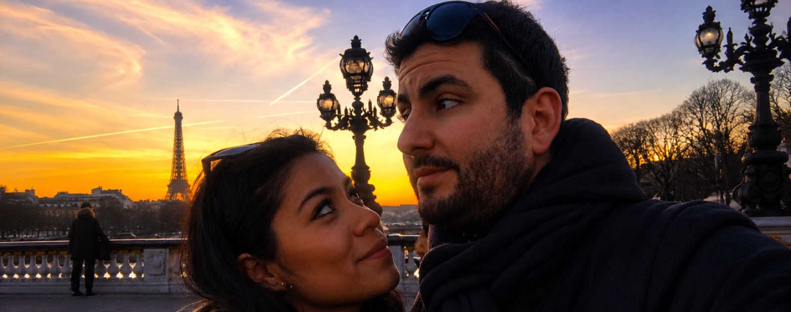 Karla et Anthony à Paris
